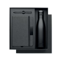 4. Presentset med flaska