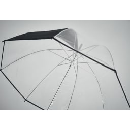 1. 23" transparent paraply