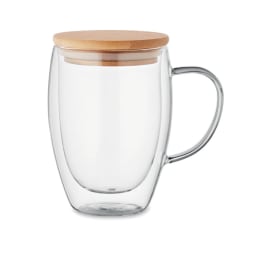 0. Mugg i borosilikat dubbelvägg