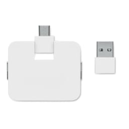 3. USB-hubb med 4 portar