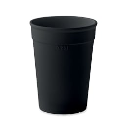 0. Kopp i återvunnen PP, 250 ml