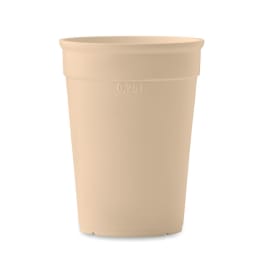1. Kopp i återvunnen PP, 250 ml