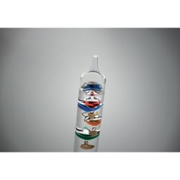 1. Galileo termometer glas 28cm