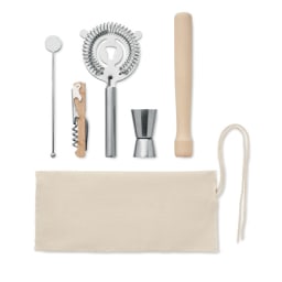 0. Cocktailkit med 5 delar