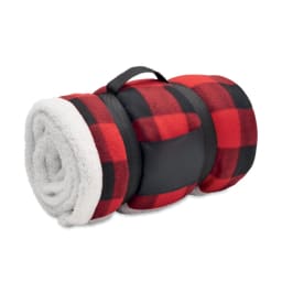 0. Fleece filt med sherpafoder