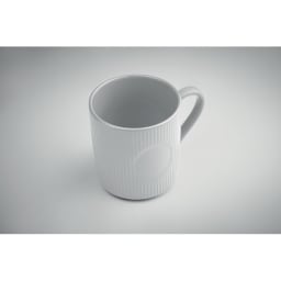3. Matt ribbad keramikmugg 340 ml