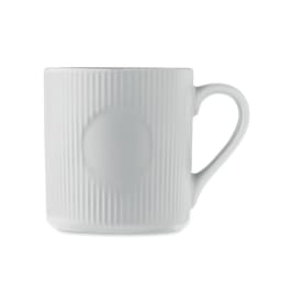 2. Matt ribbad keramikmugg 340 ml