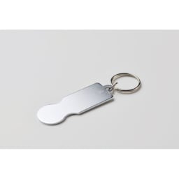 3. Nyckelring + kundvagnsmynt €1