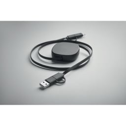2. 60W utdragbar laddkabel
