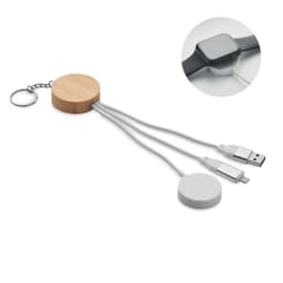 0. 4 i 1 Nyckelring 60W-laddkabel