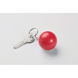 1. Nyckelring antistress bollform