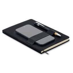 2. A5 RPET anteckningsbok + penna