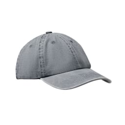 0. basebollkeps med 6 paneler 265 gr/