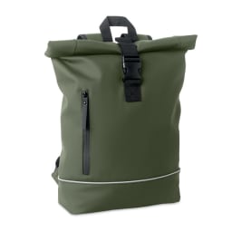 0. Laptop 15'' rolltop PU-ryggsäck