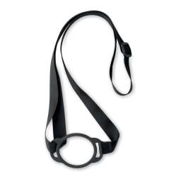 1. Nyckelband med mugghållare 6cm