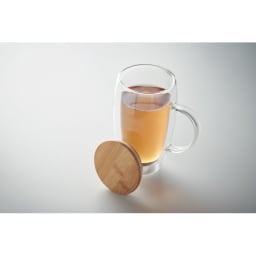 3. Dubbelväggig glasmugg 450 ml