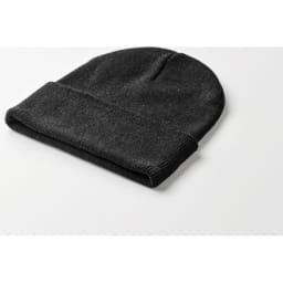 1. Stickad mössa med mudd