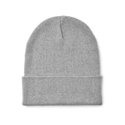 0. Stickad mössa med mudd