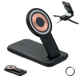 0. 3 i 1 trådlös laddare 15W