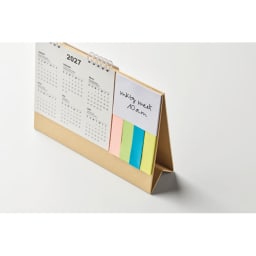 1. Skrivbordskalender med memopad