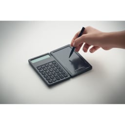 4. Miniräknare med LCD-skrivplatta