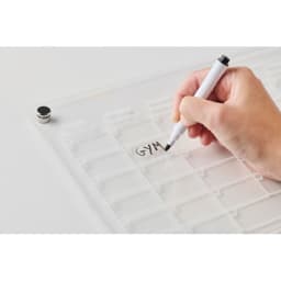 6. Magnetisk planeringskalender i akryl