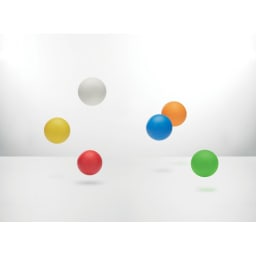 1. Studsboll av gummi