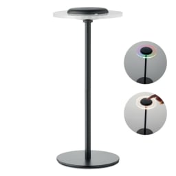 0. Uppladdningsbar bordslampa i järn