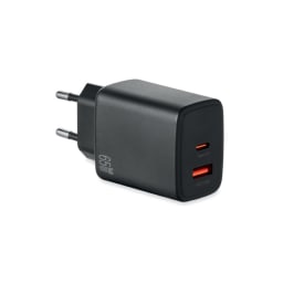 0. EU 2-polig väggadapter/laddare