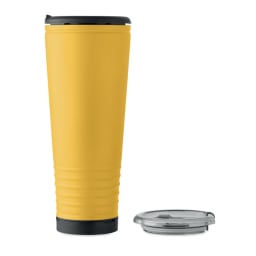 1. Dubbelväggig hejarklacksmugg till VM, 700 ml