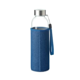 1. Glasflaska i jeansfodral 500 ml
