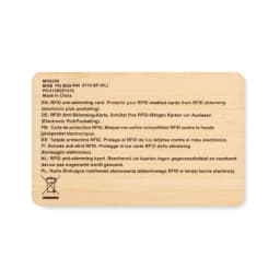 1. RFID skydd Anti-skimming