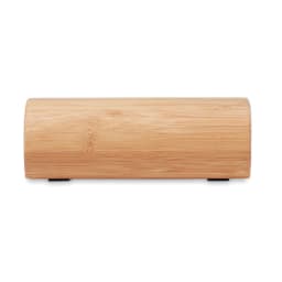 5. Trådlös högtalare i bambu 2x5W