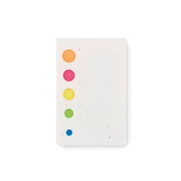 3. Märklappar i fröpapper