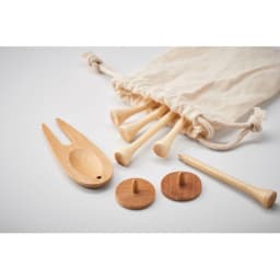 1. Golftillbehörsset i påse