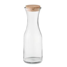 0. Karaff i återvunnet glas 1 lite