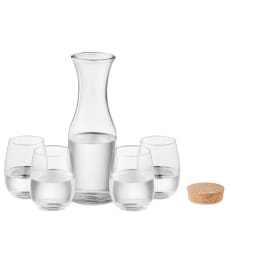 3. Dryckesset i återvunnet glas