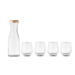 2. Dryckesset i återvunnet glas