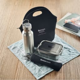 3. Lunchset i rostfritt stål