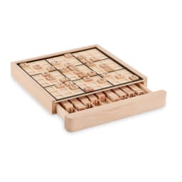0. Sudoku-brädspel i trä