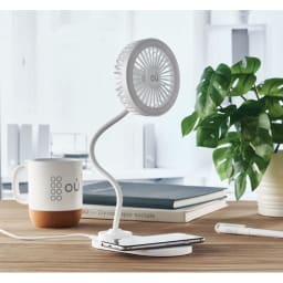 2. Bordsfläkt med ljus
