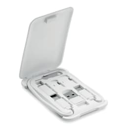 2. 3-i-1 kabel med telefonstativ