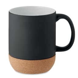 0. Matt keramisk mugg  med kork