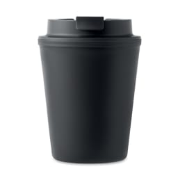 1. Återvunnen PP take-awaymugg 30 cl