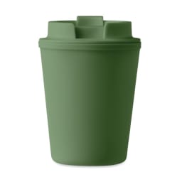 1. Återvunnen PP take-awaymugg 300 ml