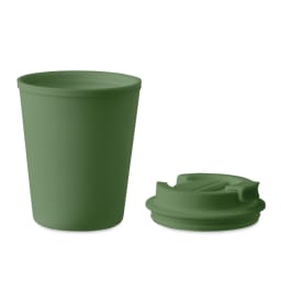 2. Återvunnen PP take-awaymugg 300 ml