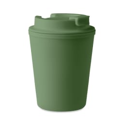 0. Återvunnen PP take-awaymugg 300 ml