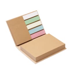 0. Memoblock i återvunnet papper