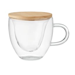 0. Glas med dubbelvägg