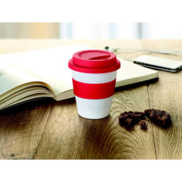 1. Take away mugg PP silikon lock